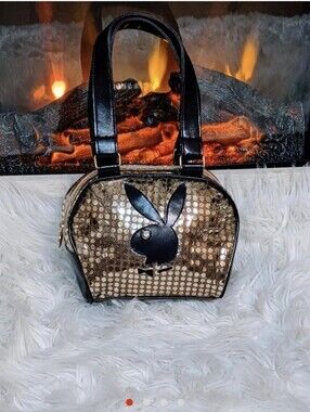 Y2K Playboy Disco Ball Bag